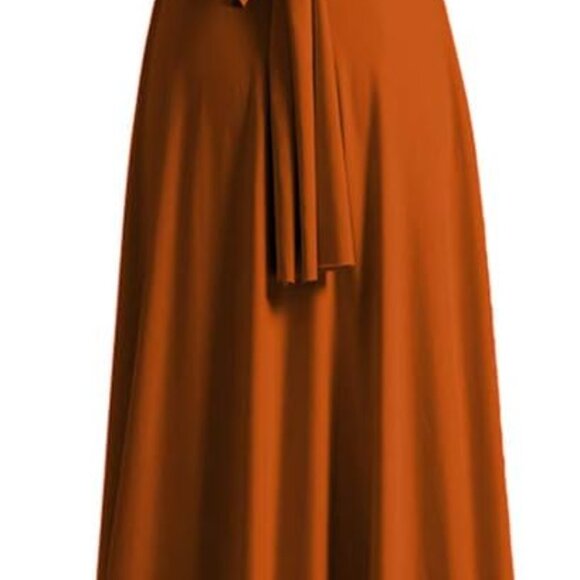 Twist Wrap Plus Size & One Size Infinity Dress - Ideal for Weddings & Events - Picture 3 of 5